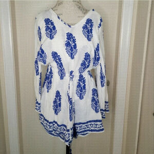 Greek Romper Onesie Swim Coverup